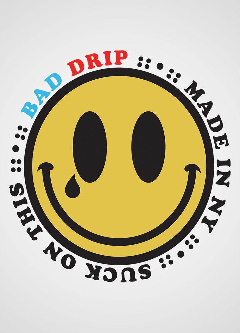 BAD smiLey 15" dECaL